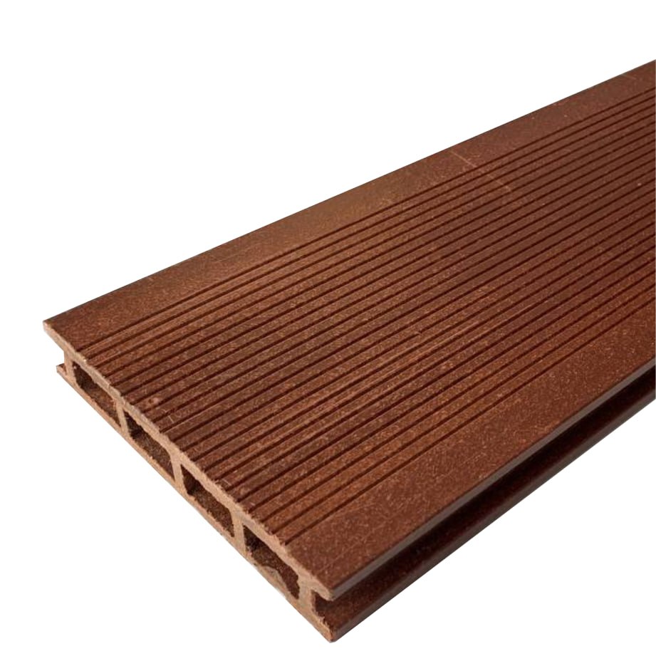 Lines Texture Brown WPC Decking