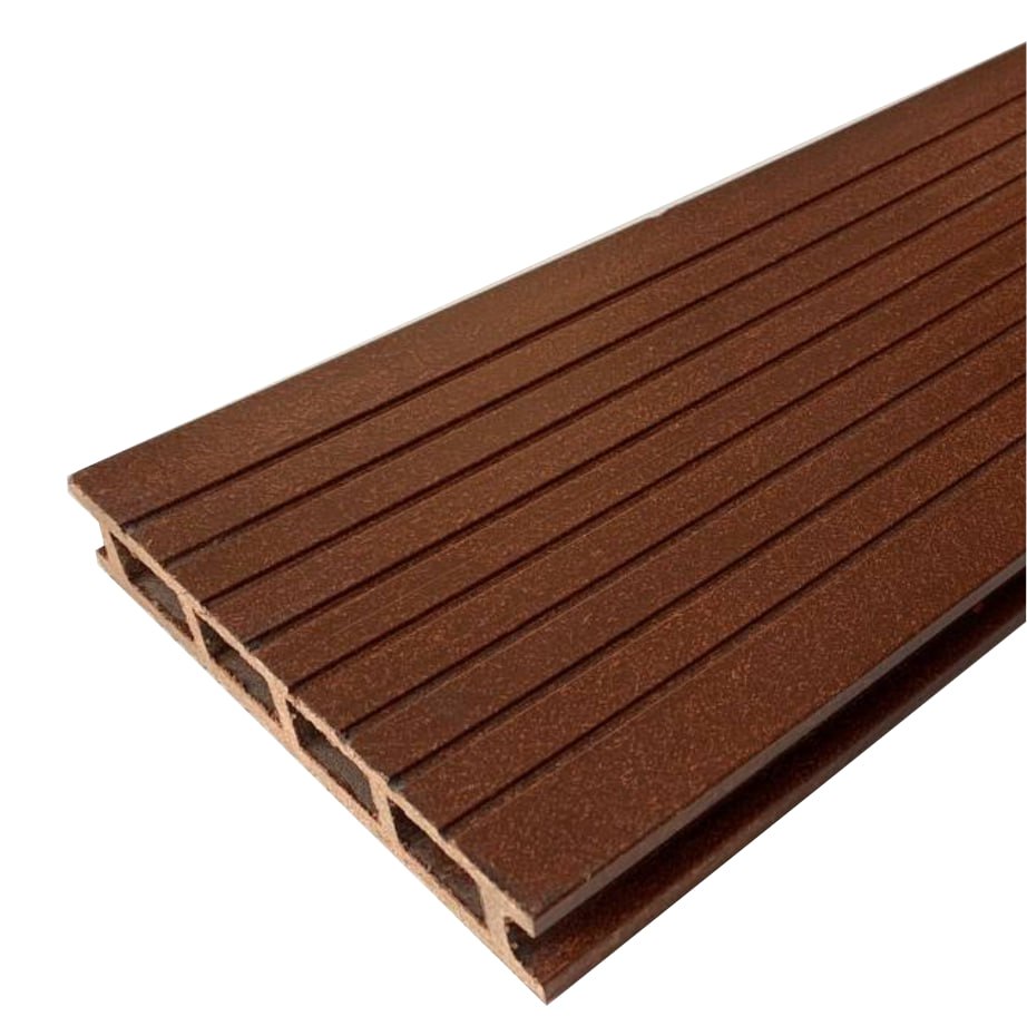 Lines Texture Brown WPC Decking