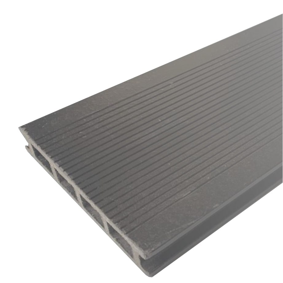 Lines Texture Gray WPC Decking