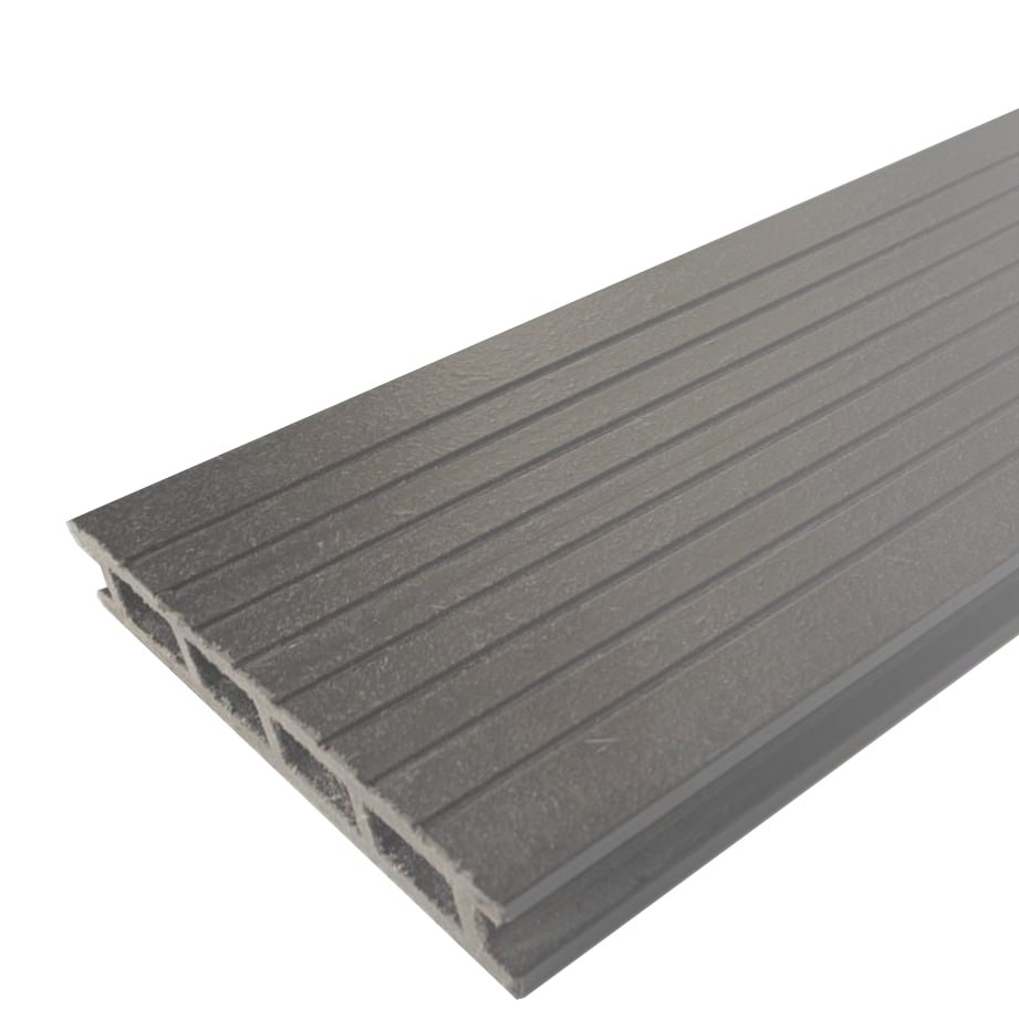 Lines Texture Gray WPC Decking