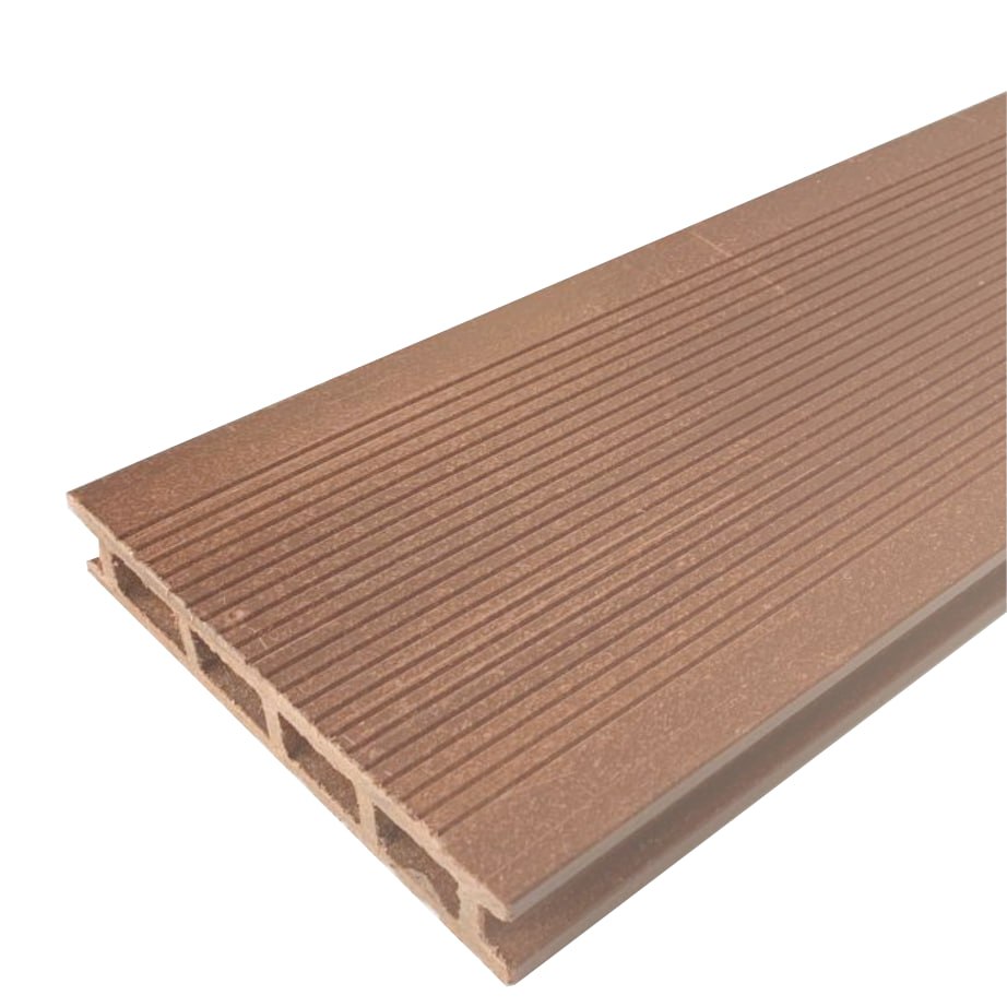Lines Texture Light Brown WPC Decking